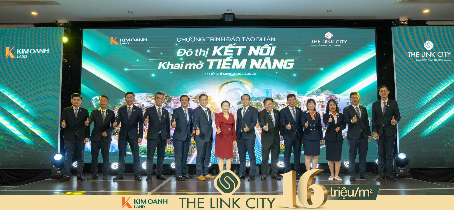 Kim Oanh Land chính thức KICKOFF dự án The Link City