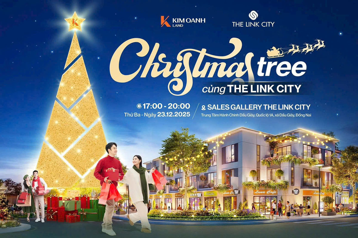 The Link City chính thức khai mạc Noel với Đường Ánh Sáng và Vườn Thú