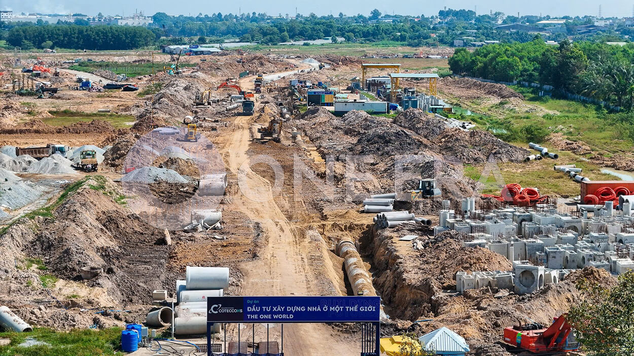 Tiến độ dự án One Era cập nhật ngày 10/01/2026