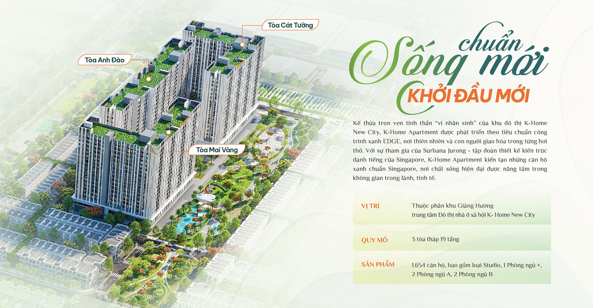 K-HOME APARTMENT – CĂN HỘ CHUẨN SINGAPORE CHỈ TỪ  777 TRIỆU/CĂN