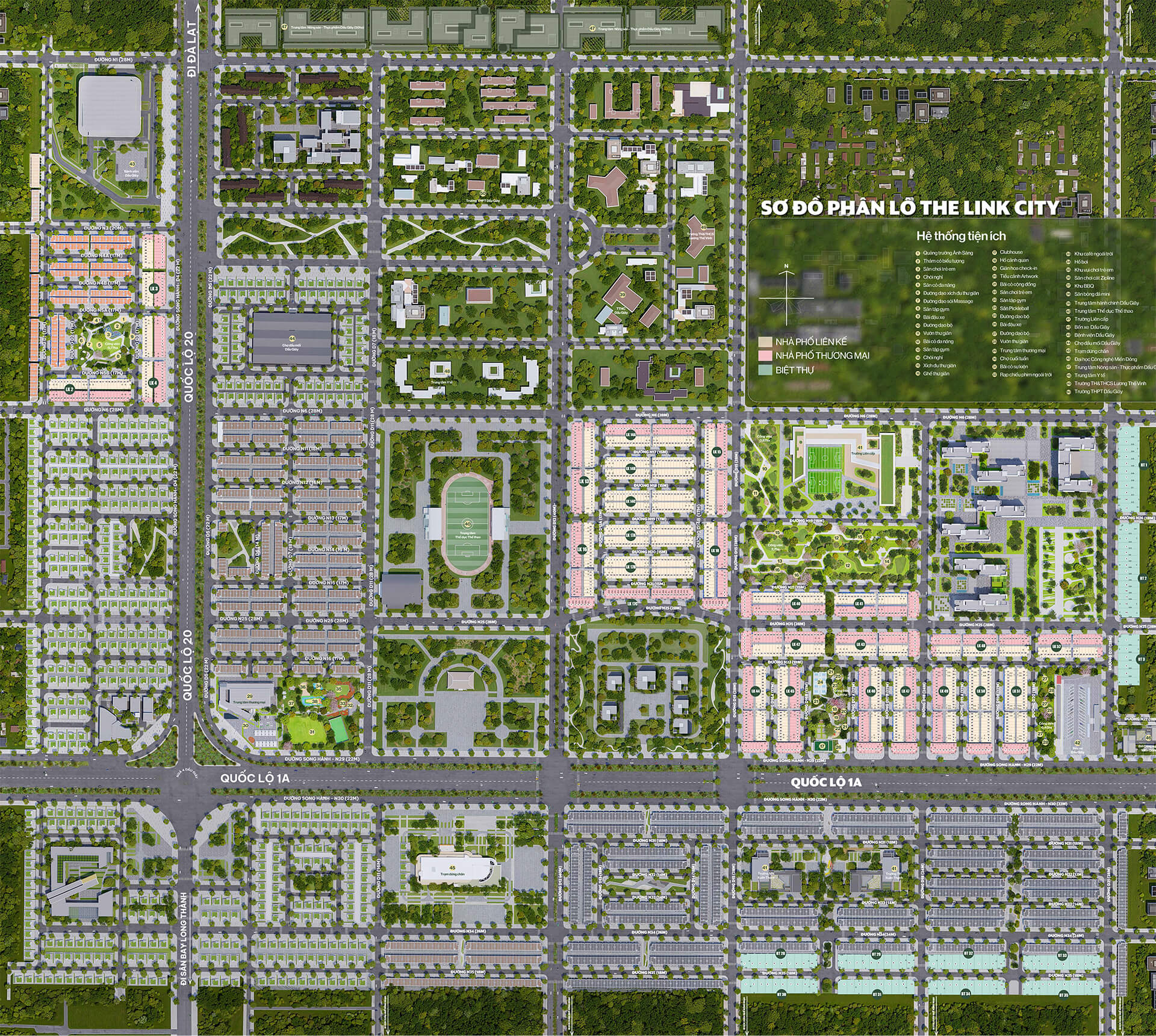 Dự án The Link City Dầu Giây nhận bảng giá và chính sách mới nhất