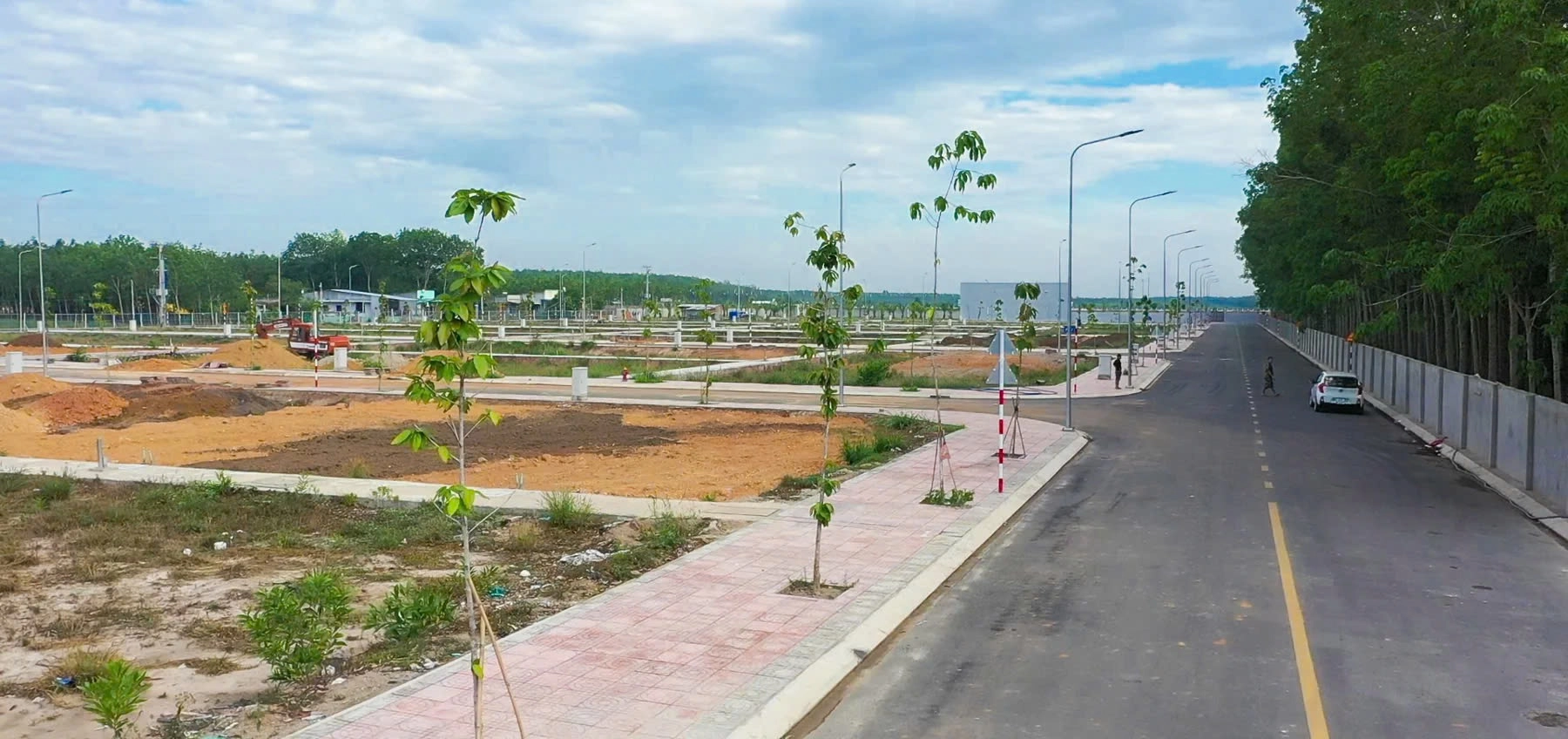 hình ảnh thực tế khu đô thị NEW LAND Bình Dương