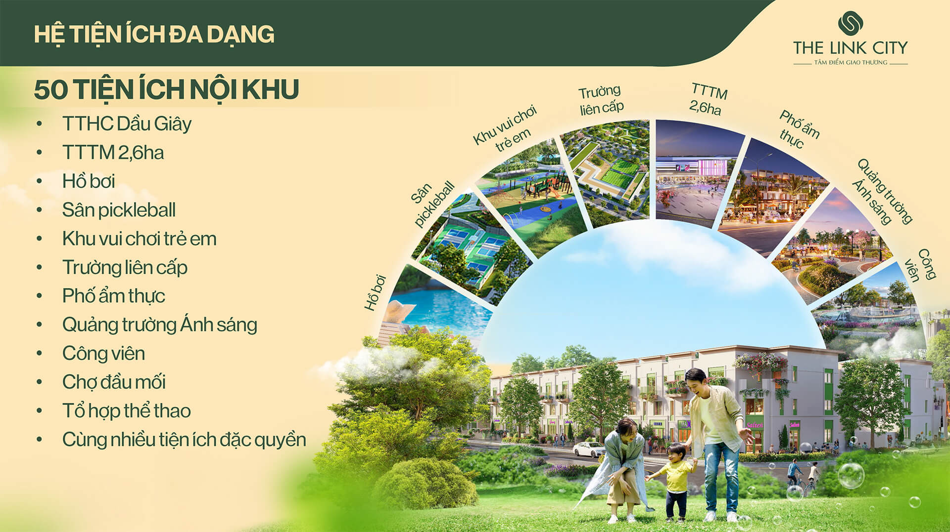 Dự án The Link City Dầu Giây nhận bảng giá và chính sách mới nhất